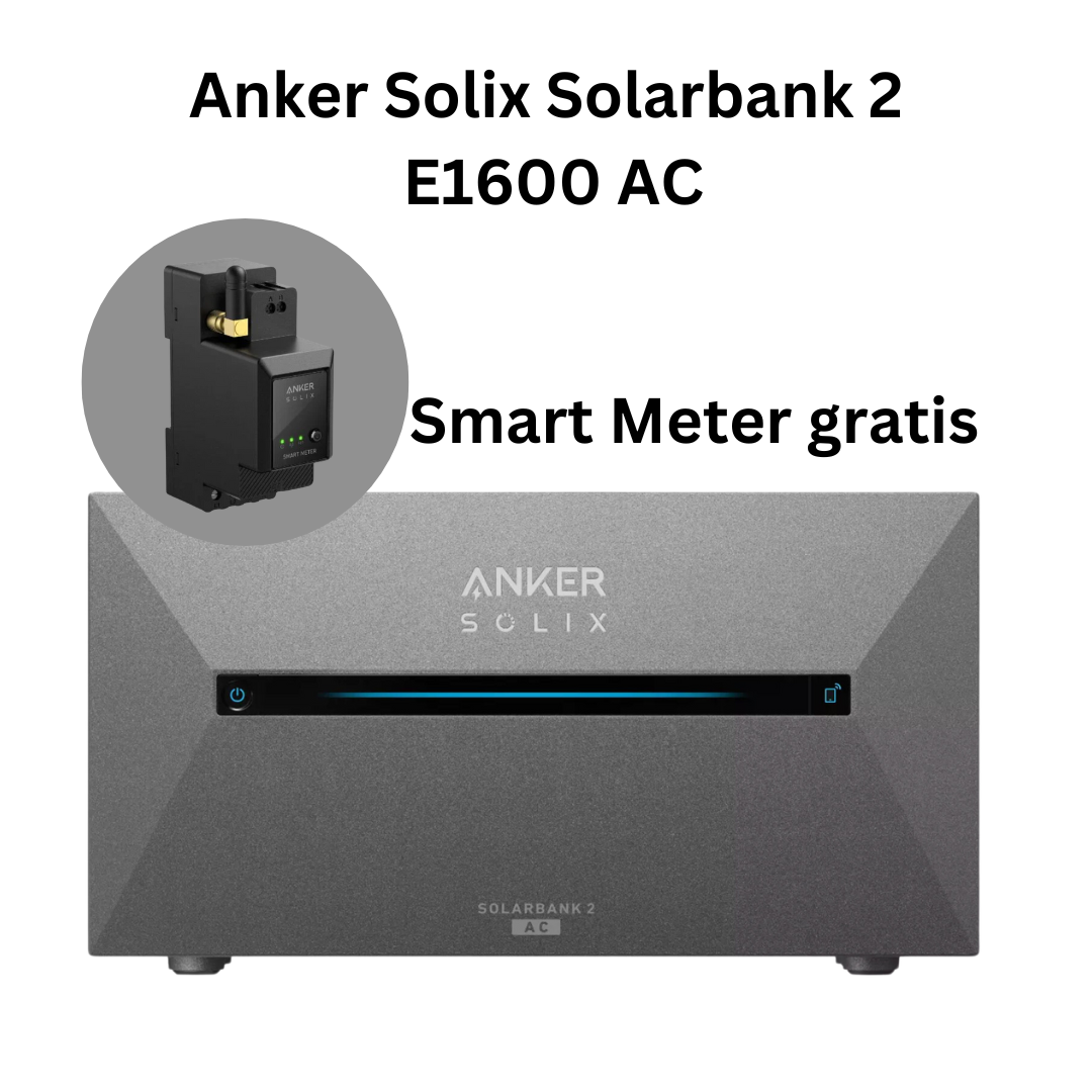 Vorverkauf: Anker Solix Solarbank 2 E1600 AC Stromspeicher Powerbank inkl. Smart Meter